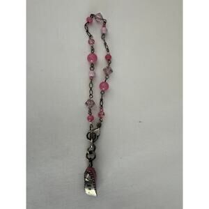 00s Anna Sui High-Heel Shoe Charm Bracelet